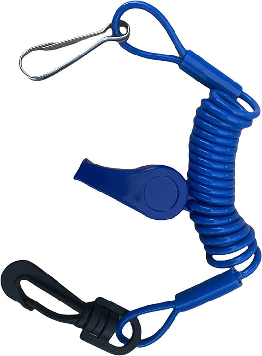 Skidoo Ski-Doo Renegade MXZ Summit GSX Freeride Expedition Replacement Lanyard With Whistle BLUE