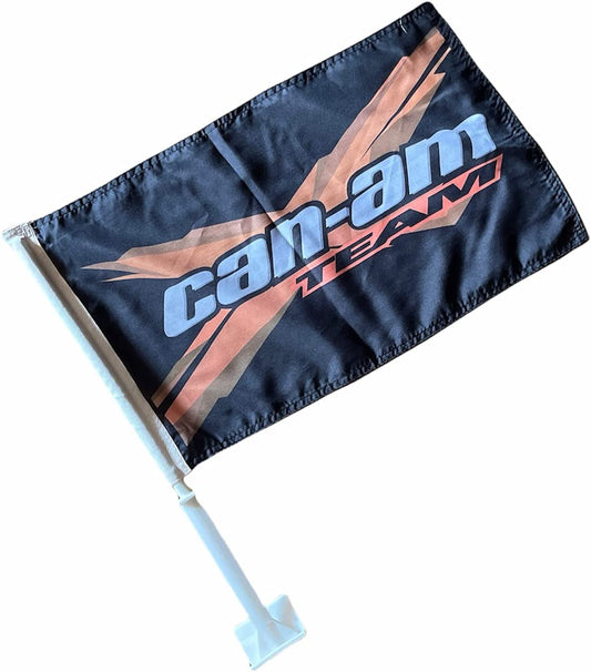 CAR DEALER SUPPLIES Car Window Clip On Flags Sale Can Am