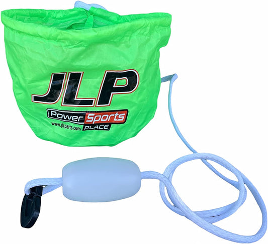 Bolsa para moto de agua Sea-Doo Waverunner PWC y botes pequeños más resistente con ancla verde neón