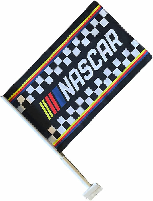 Bandera de NASCAR para ventana con clip para Ford F150 F250 F350 Ranger Bronco