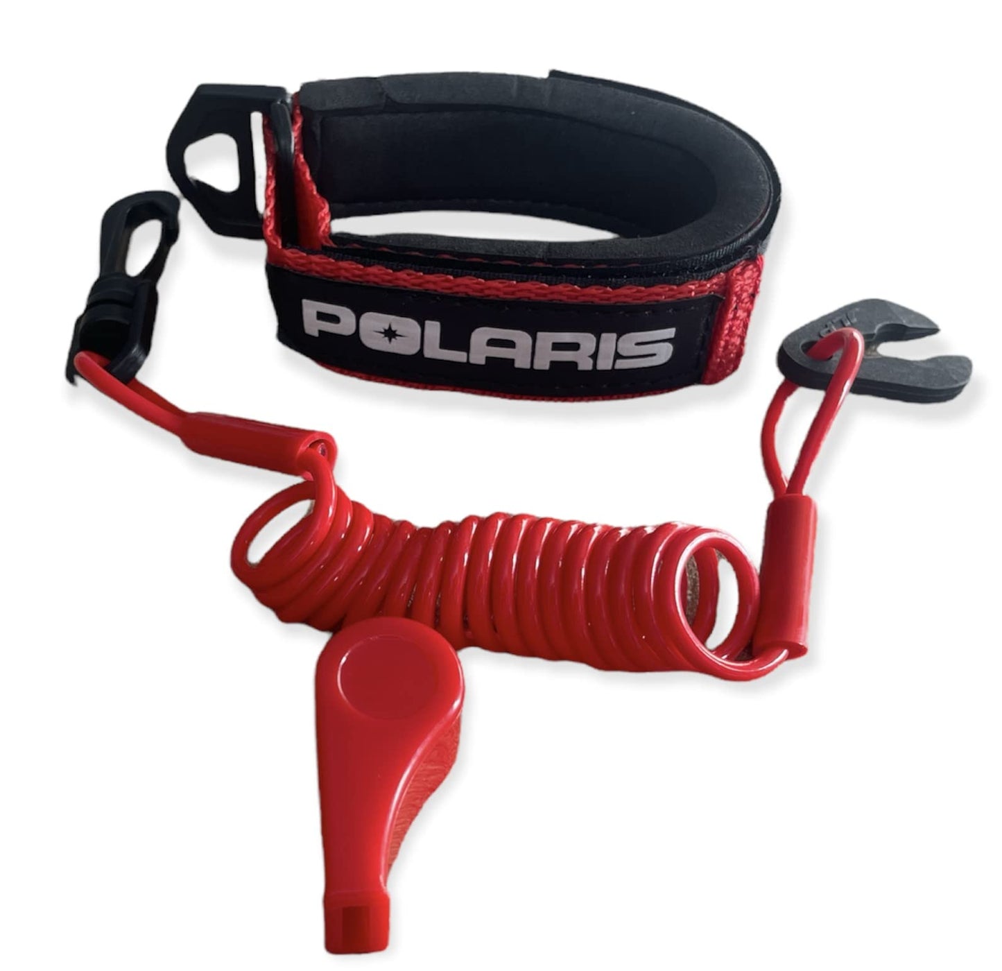 POLARIS SL SLT OCTANE VIRAGE GENESIS 650 750 ALL MODELS NEW LANAYRD WRIST BAND LANYARD RED