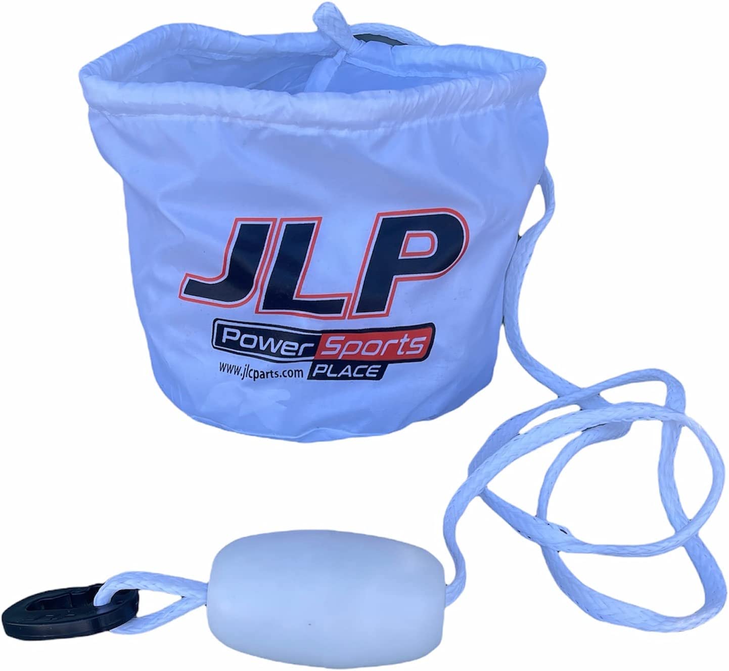 Bolsa para moto de agua Sea-Doo Waverunner PWC y botes pequeños más resistente, ancla blanca