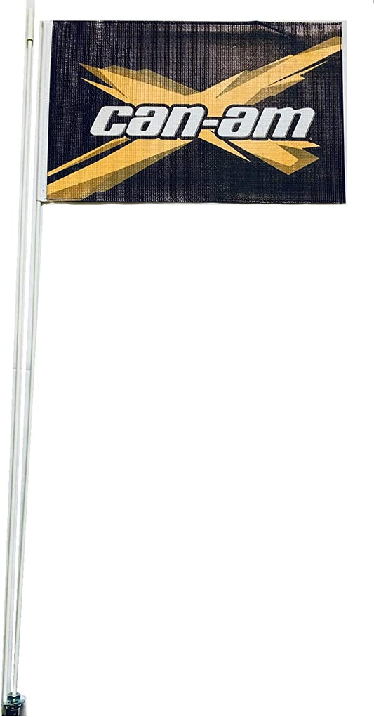 JLP Can Am Maverick X3 Polaris RZR Yamaha YXZ1000 2 Part 7' Whip Heavy Duty Flag