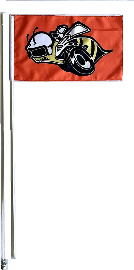JLP Wildcat Razr Teryx Rhino Big Red Mule 2 Part 7' Whip Flag Rumble Bee