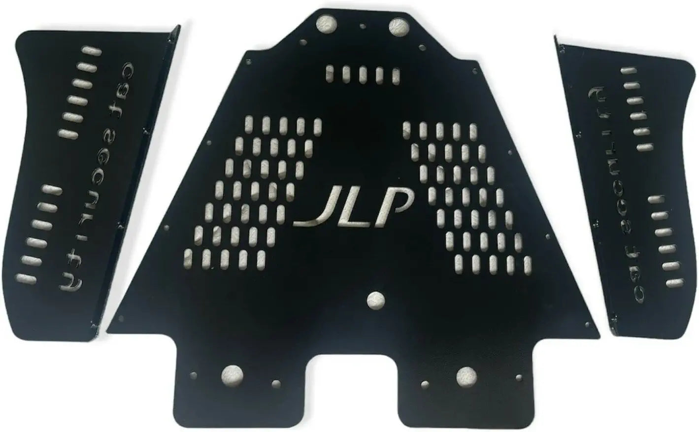 Placa protectora completa JLP y escudo de protección catalítica para Tacoma 4WD 2005-2022, color negro