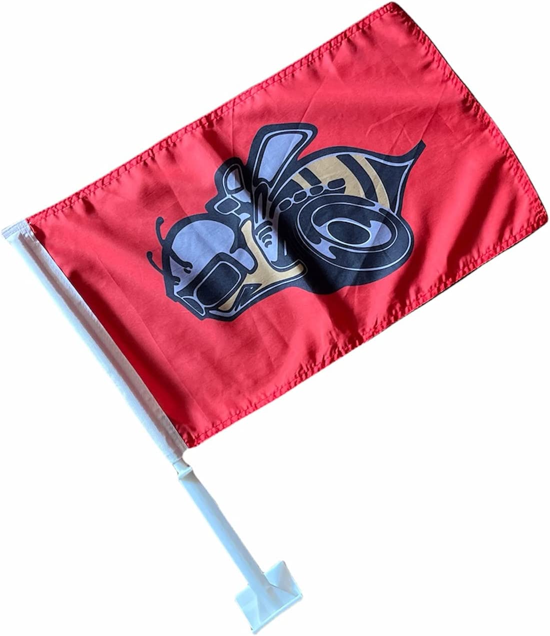 Bandera con clip para ventana de Ford F150, F250, F350, Ranger, Bronco, Dodge Rumblebee, Rumble bee