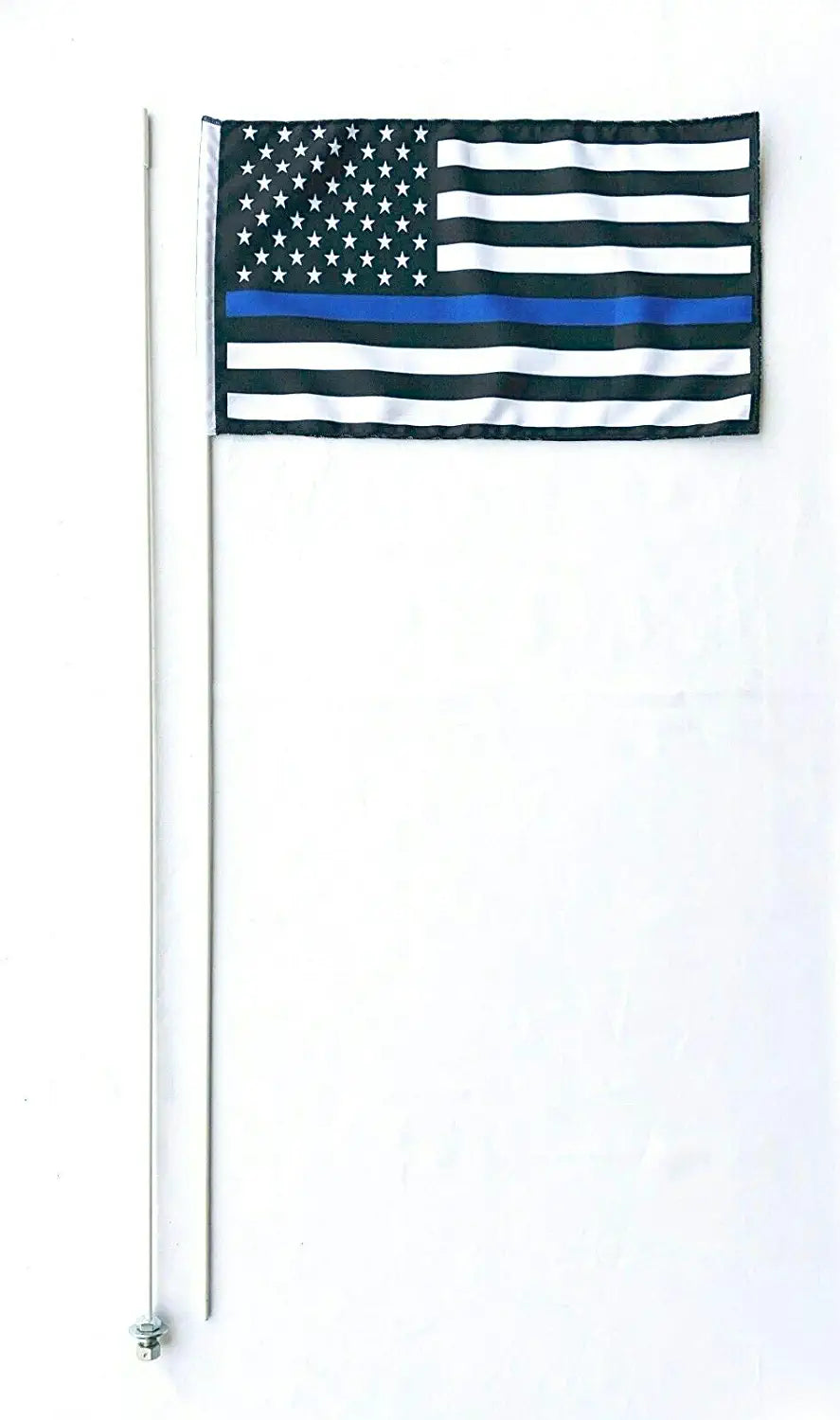 JLP Scrambler Predator Sportsman Trail Blazer Magnum 7' 2 Part Whip Flag Blue LINE