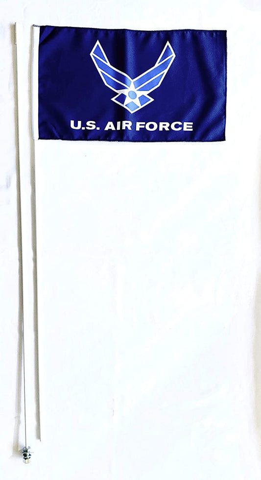 JLP Yamaha Raptor Warrior Banshee YFZ450 Blaster 2 Part 7' Whip Flag Air Force