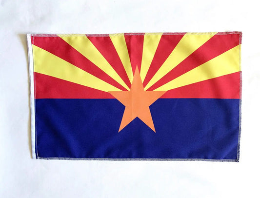 RV Toy Hauler Trailer Motor Home Coach 5TH Wheel Off Road Camper Arizona Flag