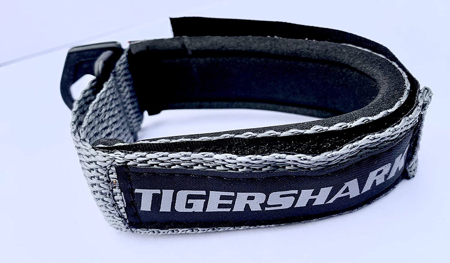 tigershark Tiger Shark Barracuda Daytona Monter Carlo Monteg Wrist Band Silver