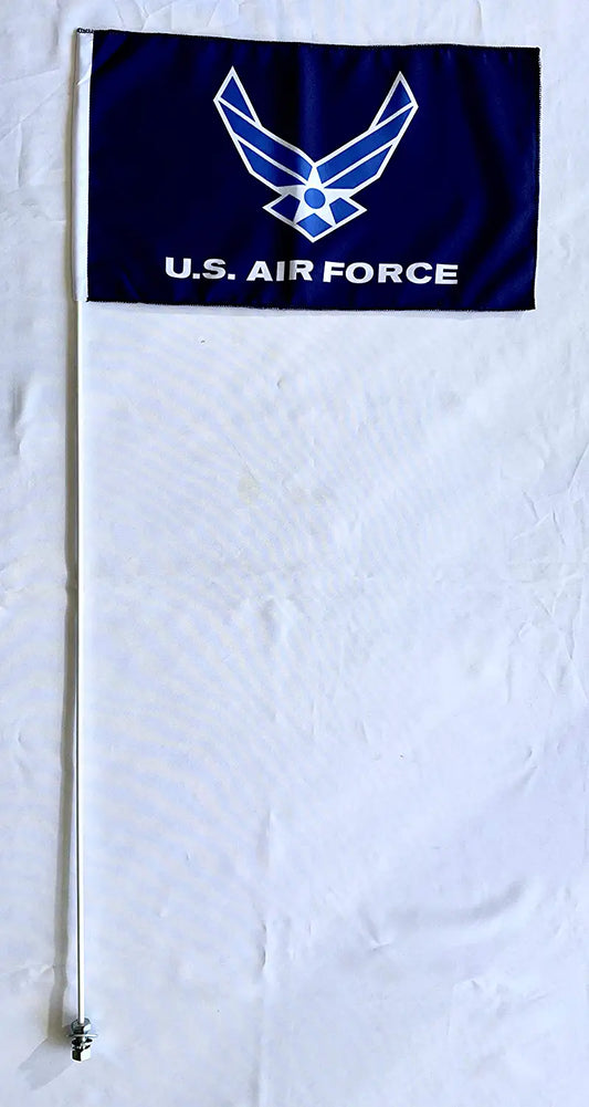 JLP Raptor Warrior Banshee YFZ450 Blaster 3.5' ATV Whip Flag Glamis Flag Air Force