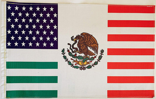JLP Winnebago Safari USA Mexico Friendship Westfalia Airstream Flag Heavy Duty Material