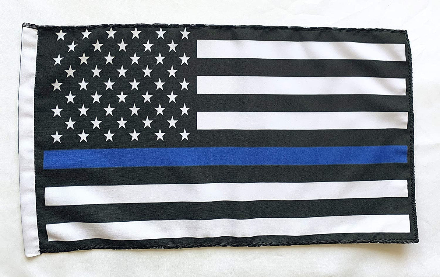 RV Toy Hauler Trailer 5TH Wheel Off Road American Police Camper Flag Blue Line